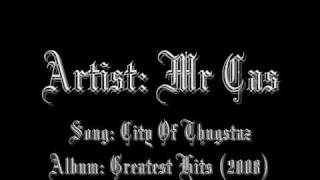 Mr Cas - City Of Thugstaz *G-Funk* *RARE*