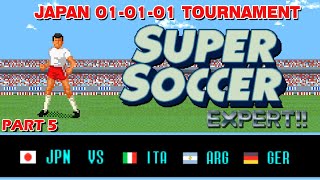 Super Soccer (SNES) Expert!! - Japan 01 01 01 Tournament (5/6)