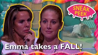 Sneak Peek 🤕 Head of House Task goes HORRIBLY wrong | Big Brother 2024