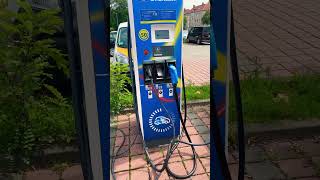 Nabíjení u Lidl v Lipsku. #elektromobilita #mache #ev #ford #fordmustang #nabijeni #charging