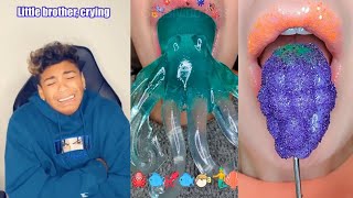 Text To Speech 🌈 ASMR Satisfying Eating 🌈 POVs @MARRK ADAMS || Tiktok Compilations 2023 #19