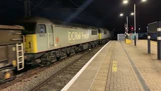 56091 and 56103 departing Newark Northgate 2019