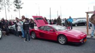 Rev battle SLS AMG vs. Ferrari Testarossa