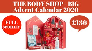 THE BODY SHOP “BIG” ADVENT CALENDAR 2020 UNBOXING – MAKE IT REAL TOGETHER *SPOILER* – WORTH £136.50