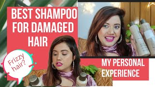 Best shampoo for damaged hair repair (non-sponsored || Best shampoo for frizzy hair India|| hairtips