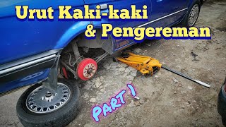 Perbaikan Kaki-kaki Ford Laser Part 1