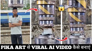 Pika Art Se Video Kaise Banaye || Pika Art Trending Effect Tutorial || Ai Trending Reels Editing ||