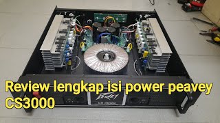 review lengkap power amplifier peavey CS3000..