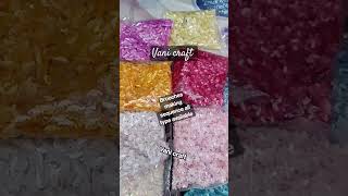 Brooches making material #sequence #vanicraftstore #youtubepartner #diy #brooches #stockingflowers