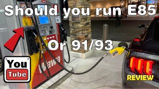 Things you need to consider if you want to run E85 Flex fuel in you car