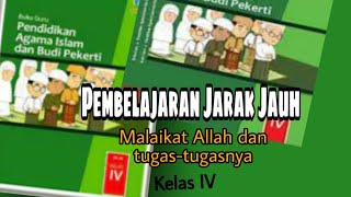 PAI Kelas 4, Malaikat Allah dan Tugas-tugasnya