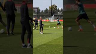 DARWIN NUNEZ hits CROSSBAR CHALLENGE 🎯 #shorts #football #soccer