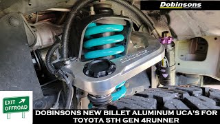 Dobinsons NEW Billet Aluminum UCA's for Toyota 4Runner and Tacoma Installation and Camber Adjustment