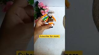 Republic day Clayart DIY| #clayart #shortvideo #zufracreations