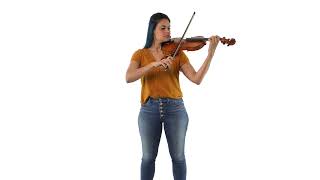 Quick Reference Video: How to hold the violin when standing