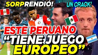 PRENSA INTERNACIONAL IMPRESIONADA POR MARCOS LÓPEZ EN SU DEBUT CON FEYENOORD VS SPARTA EREDIVISIE