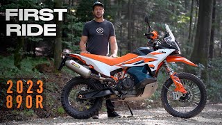 2023 KTM 890 Adventure R first ride