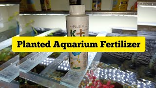 Aquarium Fertilizer ||K++ || Planted Aquarium