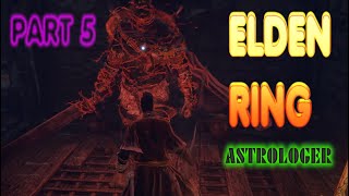 Elden Ring gameplay Class Astrologer Flying Dragon Agheel,Leonine Misbegotten Boss Fight #5 #gamer