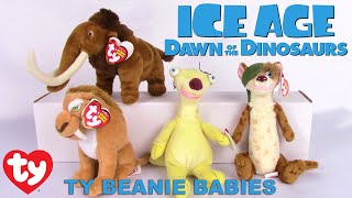 TY Beanie Babies ICE AGE Collection (2009 Releases - Set of 4) - Value & Review - BBToyStore.com