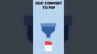 How To Convert Document to pdf