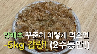 양배추 이렇게 드세요! 살도 빠지고 맛있는 다이어트 요리 | 뱃살이 순식간에 빠지는 초간단 요리