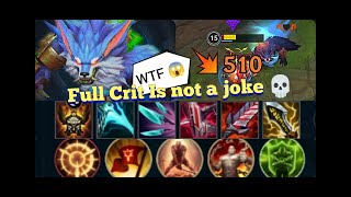 Full Crit Warwick |#wildrift| KDA 💀21\😵4\🤝8