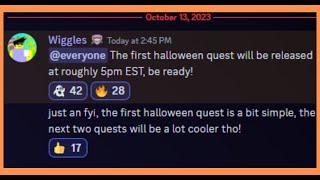 NEW BORDR GAM HALLOWEEN QUEST TONIGHT!!!??