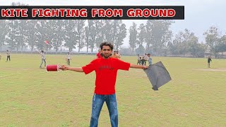 Kite Fighting From Ground | kites vlogs | kite flying | vlog by shivansh