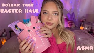 Asmr Dollar Tree Easter Haul 🐣| Long Nail Tapping & Whispering