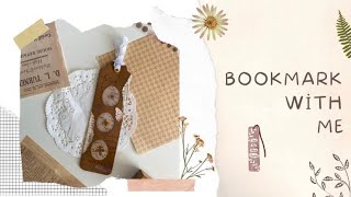 Elegant DIY Bookmark with Me 🌸✨ | Easy Crafting Tutorial