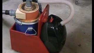 Homemade Cyclone Vacuum Cleaner