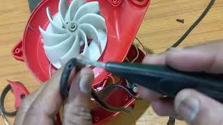 how to replacing the power cord jakmister Air blower 600W blower