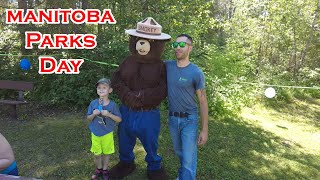 Smokey Bear at Manitoba Parks Day