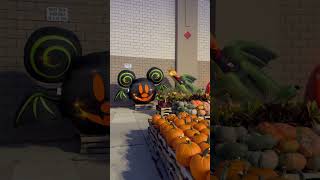 Inflatables in Lowe’s pumpkin patch