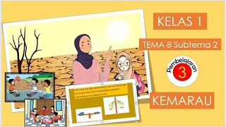 Pembelajaran Daring Tematik Kelas 1 SD Tema 8 Subtema 1 Pembelajaran 3 & 4