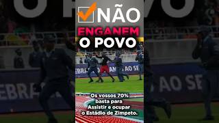 Não enganem o nosso povo