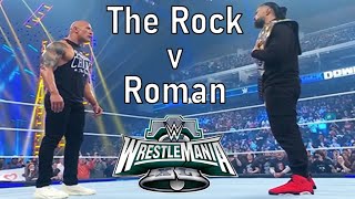 Streamers React to The Rock Challenging Roman Reigns at Wrestlemania 40??