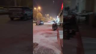 China 🇨🇳 SnowFall ❄️  December  2023 #china #shots #snow #viral