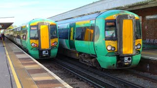 Trains at Barnham - 26/10/22