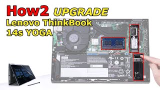 Inside Lenovo ThinkBook 14s Yoga (upgrade SSD/RAM)