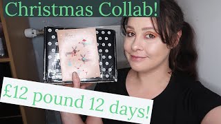 Bargain Advent Calender Box Swap Challenge | 12 items for ONLY £12 | Christmas Collab