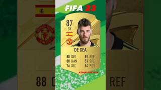 David de Gea - FIFA Evolution (FIFA18 - FIFA23)