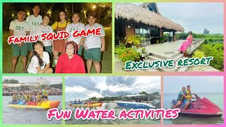 Fun Water Activities I Squid Game Family Version I Climaco Beach Resort, Lapu-lapu City, Cebu