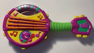 Barney Strum a Tune Musical Banjo Toy