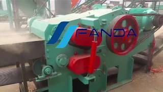 Drum Wood Chipper Wood Chipping Machine