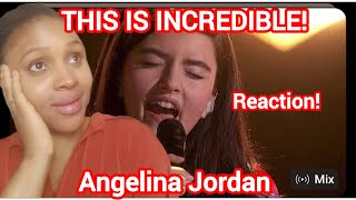 FIRST TIME REACTING TO SUSPICIOUS MIND BY ANGELINA JORDAN| THIS IS MIND-BLOWING #angelinajordan