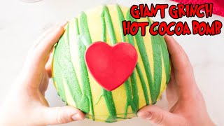 Giant Grinch Hot Cocoa Bomb