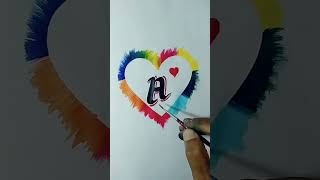 A name letter status #artmaking#drawingstatus#youtubesong