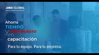 Soluciones AMA InCompany  |  Capacitación exclusiva para tu equipo